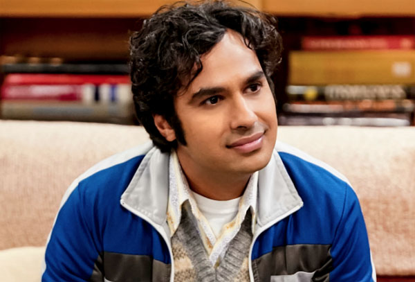 A picture of Kunal from The Big Bang Theory.